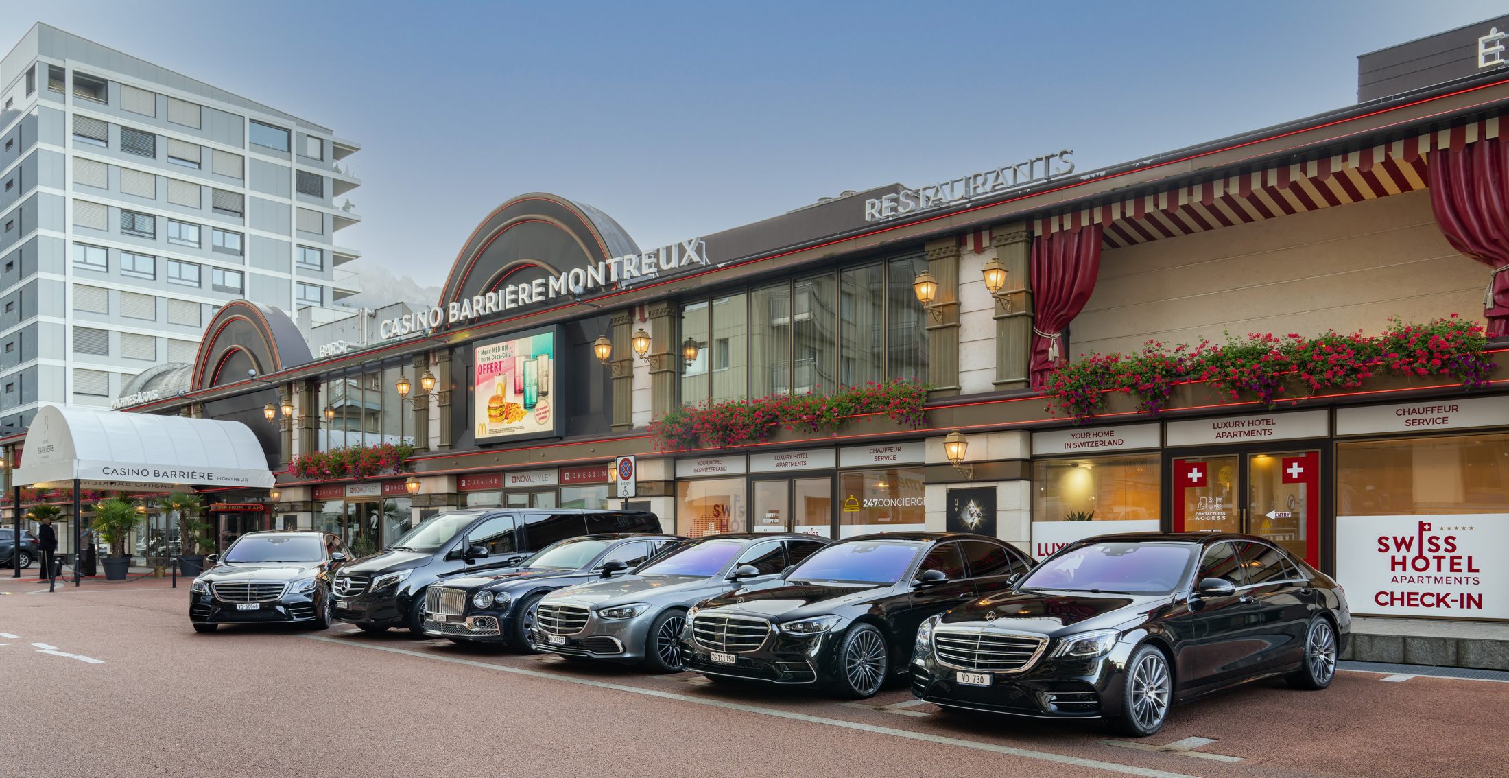 Chauffeur service Montreux