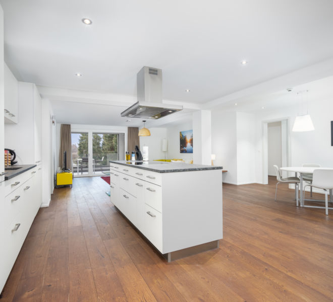 Kitchen area of Interlaken Swiss Hotel Apartments