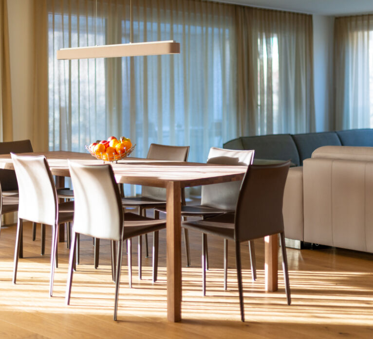 Living room spaces at Interlaken Swiss Hotel Apartments