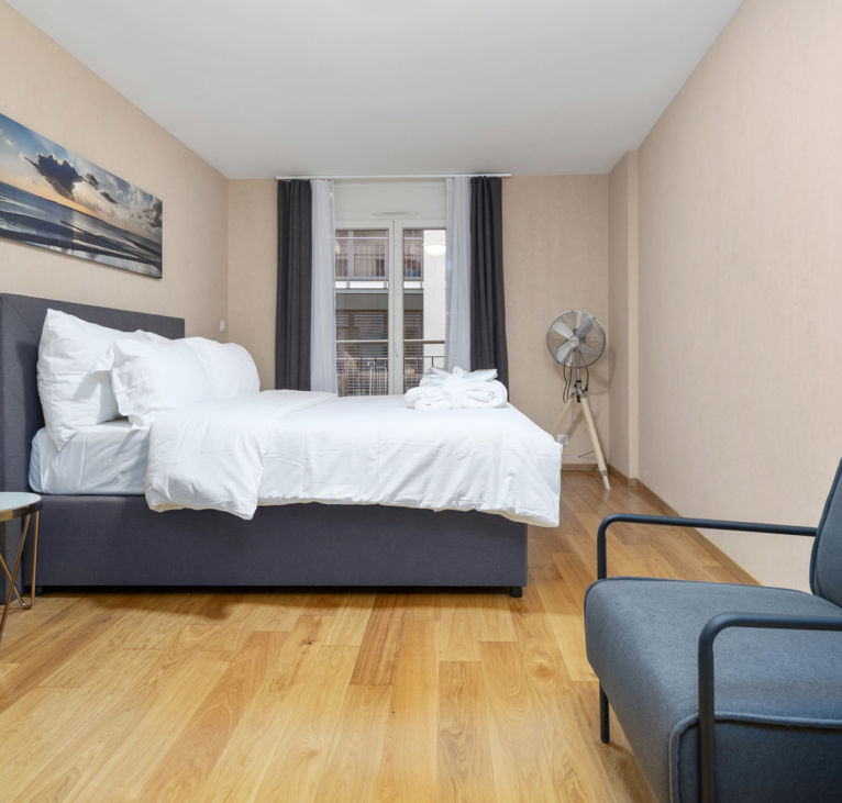Montreux LUX Apartments modern bedroom spaces