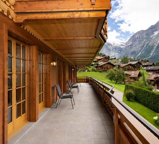 Terrace view photo Chalet Alia Swiss Hotel Apartments