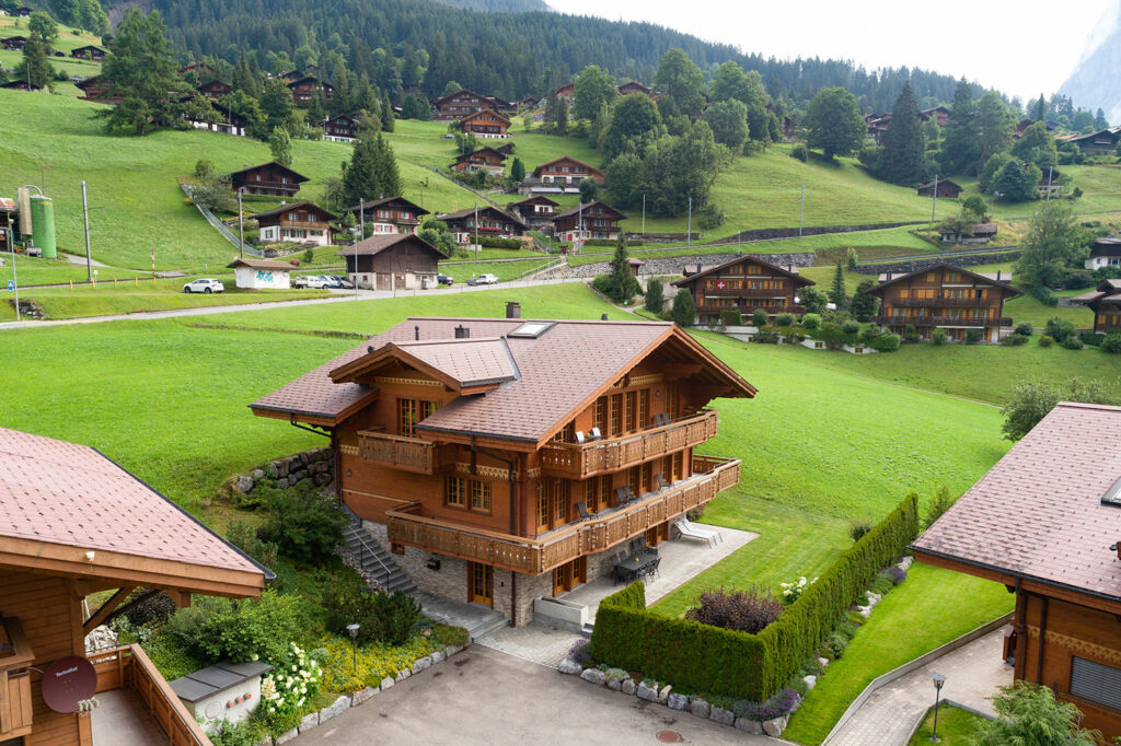 Foto exterior del Swiss Hotel Apartments Chalet Alia