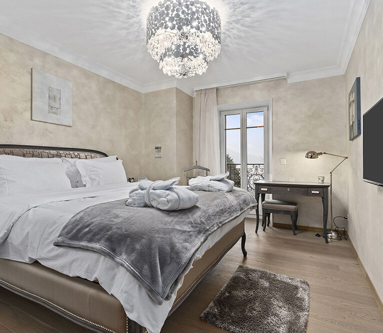Bedroom décor of Montreux Grand Rue Apartments