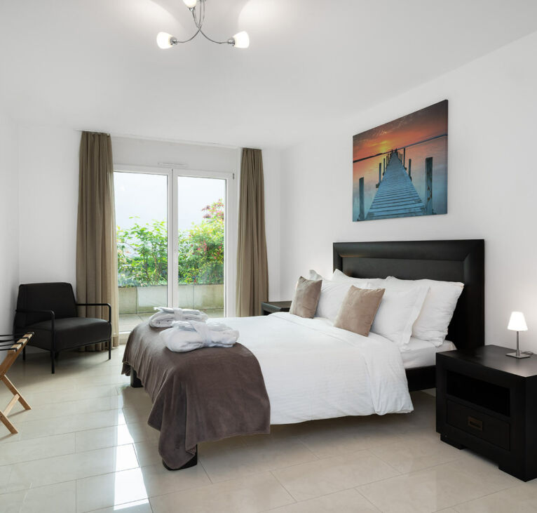 Bedrooms at Montreux LUX Apartments