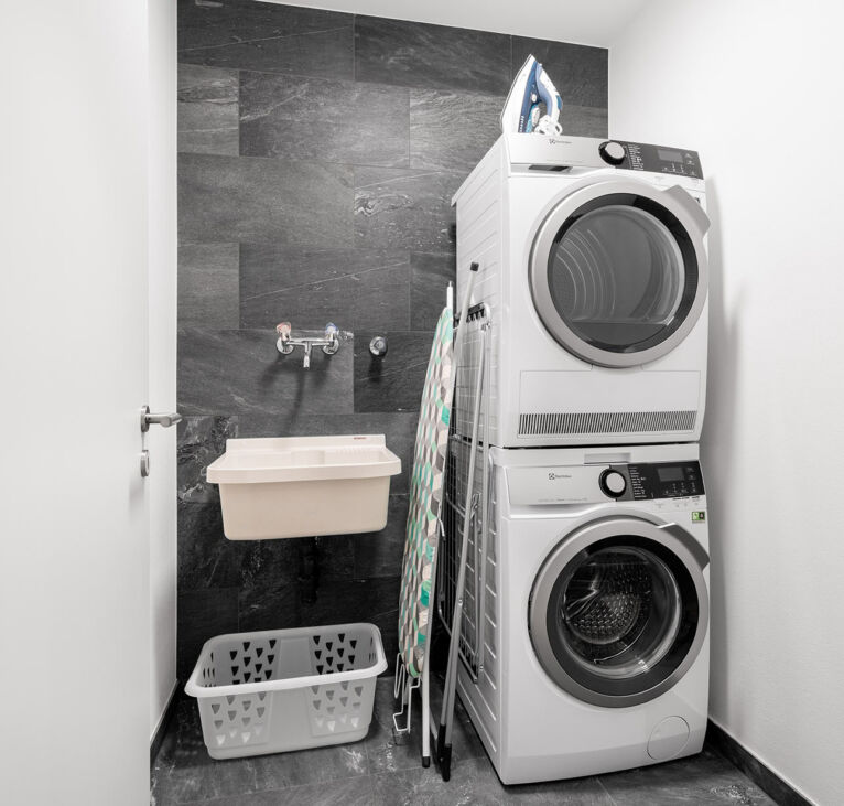 Laundry area of Interlaken Swiss Hotel Apartments