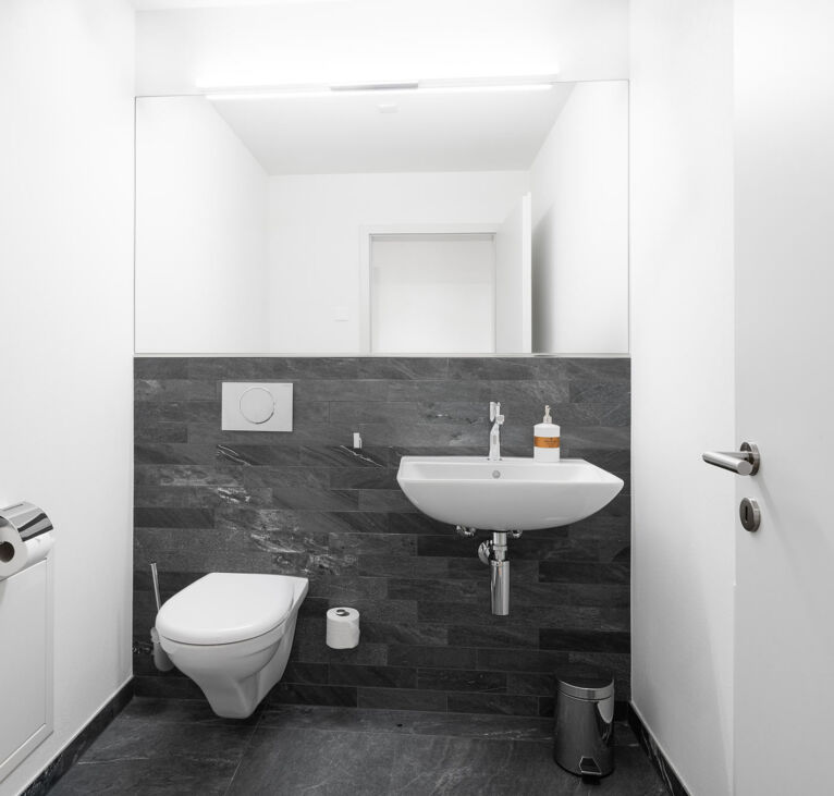 Bathroom fittings of Interlaken Swiss Hotel Apartments