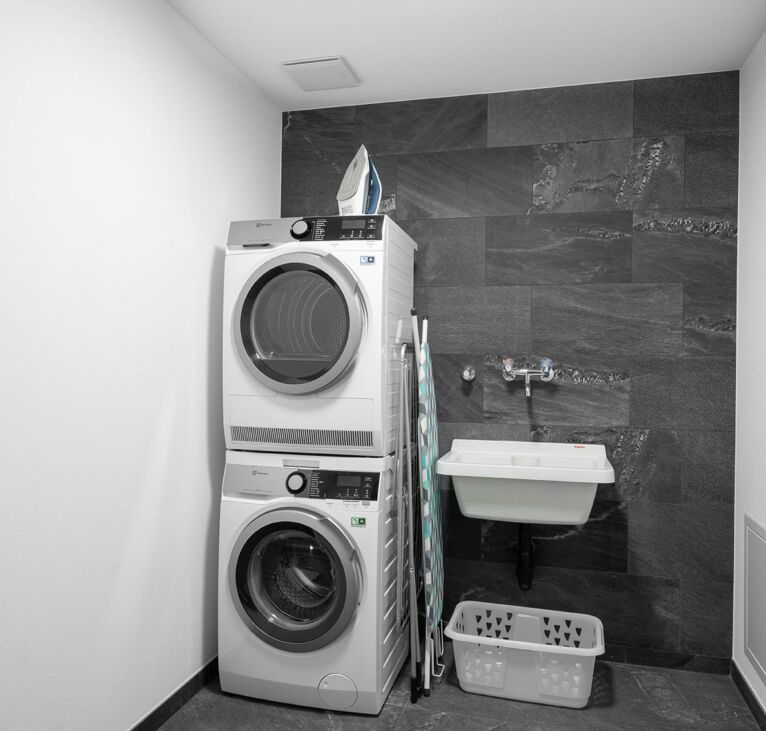 Laundry area of Interlaken Swiss Hotel Apartments