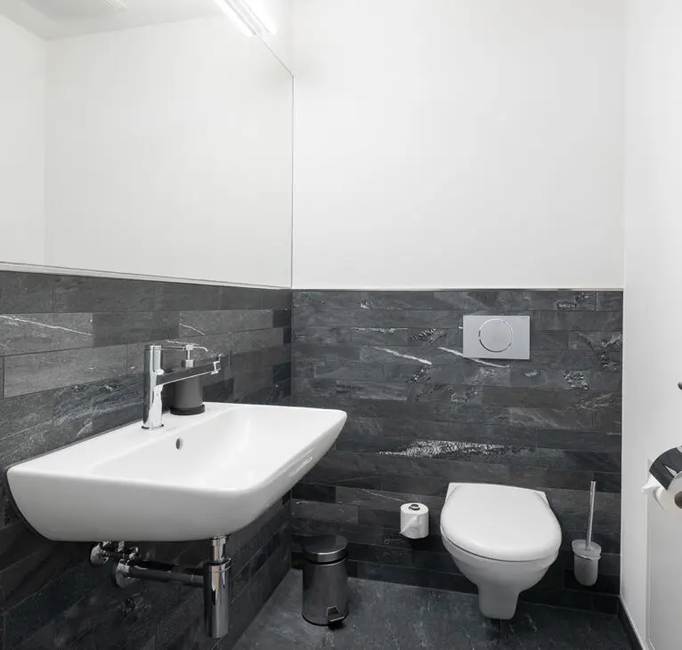 Bathroom fittings of Interlaken Swiss Hotel Apartments