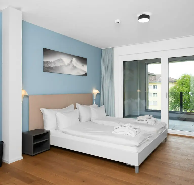 Interior Interlaken Swiss Hotel Apartments bedroom