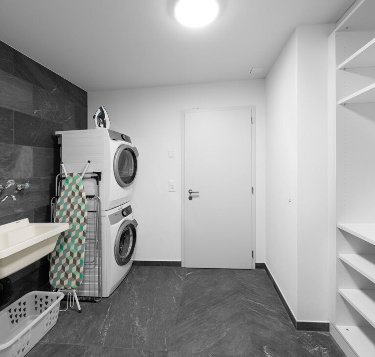 The laundry room of Interlaken Swiss Hotel Apartments