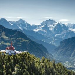 Landscape of Harder Kulm