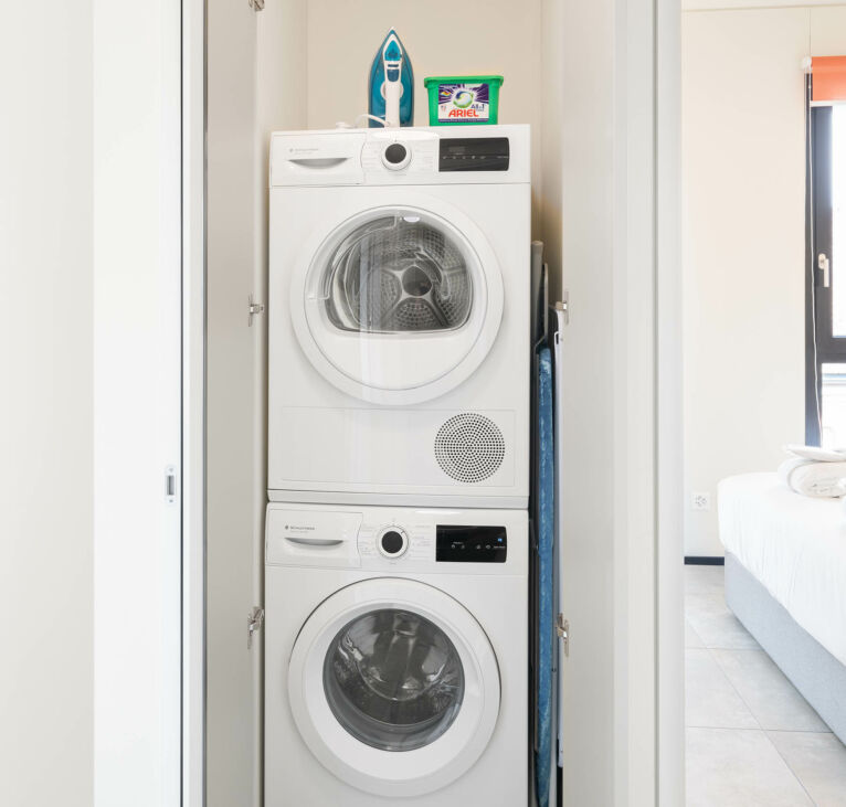 Washing Machines Lugano Two Bedroom Apartment-Swiss Hotel Apartments 01