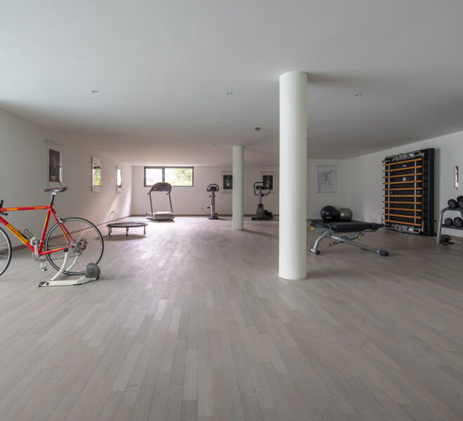 Gimnasio-Cuatro Habitaciones-Lugano-Vista al Lago-Apartamento-Spa-Hotel-Apartamentos