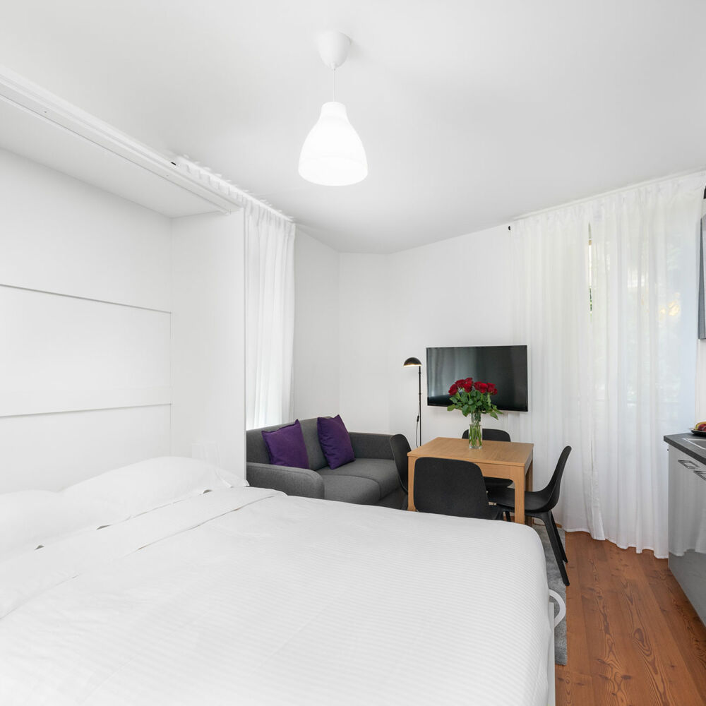 Bedroom of The Studios – Montreux by Swiss Hotel Apartments
